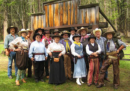 A Cowboy Shoot Group Pic